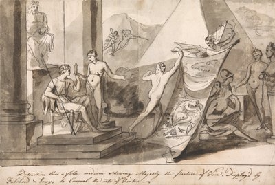 An Allegory on the Plight of the Artist by Mauritius Lowe